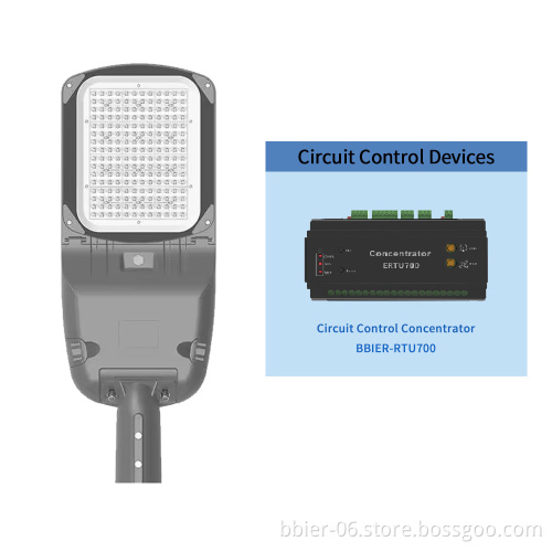 BBIER 150W LED Outdoor Energy-Saving Road Lamp with WiFi LED Controller